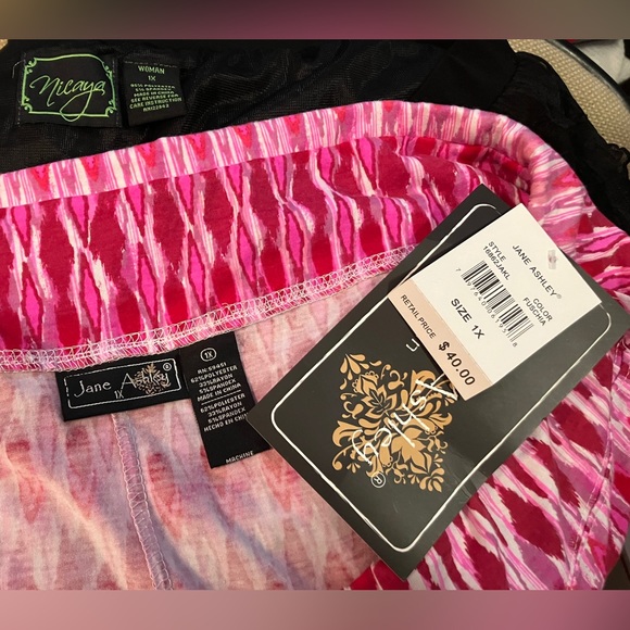 Pink and Black Maxi Skirt Set. Please Read below And See Photos For Size - Picture 2 of 14